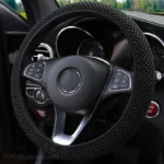 Carbon Fiber Sports Steering Wheel Cover - Image 2