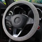 Carbon Fiber Sports Steering Wheel Cover - Image 4