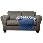 Chevron Reversible Quilted Pet Bed Chair Cover - Assorted Sizes - Image 12