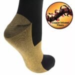 Copper Compression Socks 20-30mmHg Graduated Support L/XL for Men and Women - Image 6