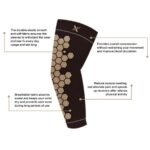 Copper Infused Arm Compression Elbow Support Sleeves - Image 3