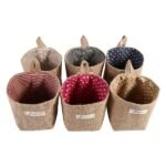 Cotton Linen Hanging Bag Home Gadget Storage Organizer - Image 15