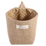 Cotton Linen Hanging Bag Home Gadget Storage Organizer - Image 6