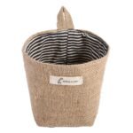 Cotton Linen Hanging Bag Home Gadget Storage Organizer - Image 2
