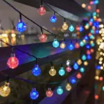 Crystal Globe Solar String Lights - Image 2