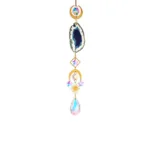 Crystal Sun Catcher Pendant Wind Chime Home Decor - Image 4
