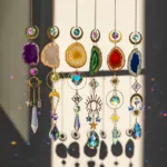 Crystal Sun Catcher Pendant Wind Chime Home Decor - Image 8