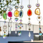 Crystal Sun Catcher Pendant Wind Chime Home Decor
