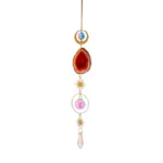 Crystal Sun Catcher Pendant Wind Chime Home Decor - Image 7