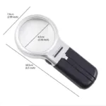 Desktop Handheld Magnifier Two-way Magnifying Mirror Foldable - Image 6
