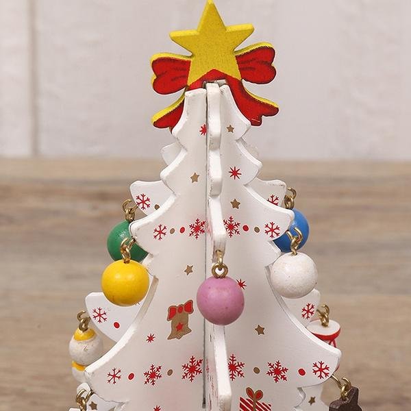 DIY Stereo Wooden Christmas Tree - Christmas Decoration Ornaments - Image 12