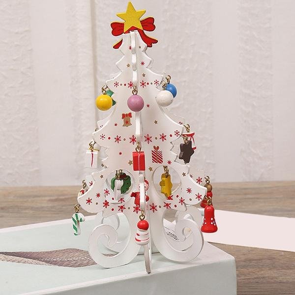 DIY Stereo Wooden Christmas Tree - Christmas Decoration Ornaments - Image 11