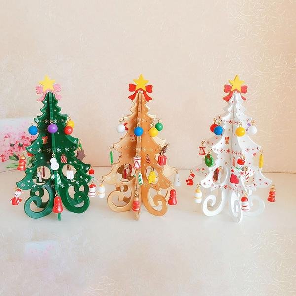 DIY Stereo Wooden Christmas Tree - Christmas Decoration Ornaments - Image 2