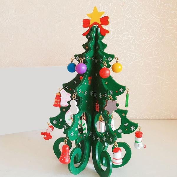 DIY Stereo Wooden Christmas Tree - Christmas Decoration Ornaments - Image 7