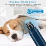 Dog Nail Grinder 2 Speeds Quiet USB Rechargeable - Image 9