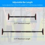 Doorway Pull Up Bar Heavy Duty with Foam Grips Level - Image 11