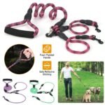 Double Dog Leash No-Tangle with Swivel Coupler Padded Handle - Image 6