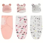 Easy-to-Wrap Swaddling Blankets For Newborns - Image 9