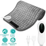 Electric Heating Pad for Back Abdomen Shoulder with 10 Adjustable Temperature Smart Timer Setting - Image 5