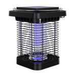 Electric Solar Powered Bug Zapper Lamp IP65 Waterproof for Indoor and Outdoor