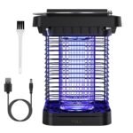 Electric Solar Powered Bug Zapper Lamp IP65 Waterproof for Indoor and Outdoor - Image 3