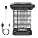 Electric Solar Powered Bug Zapper Lamp IP65 Waterproof for Indoor and Outdoor - Image 2