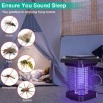 Electric Solar Powered Bug Zapper Lamp IP65 Waterproof for Indoor and Outdoor - Image 8