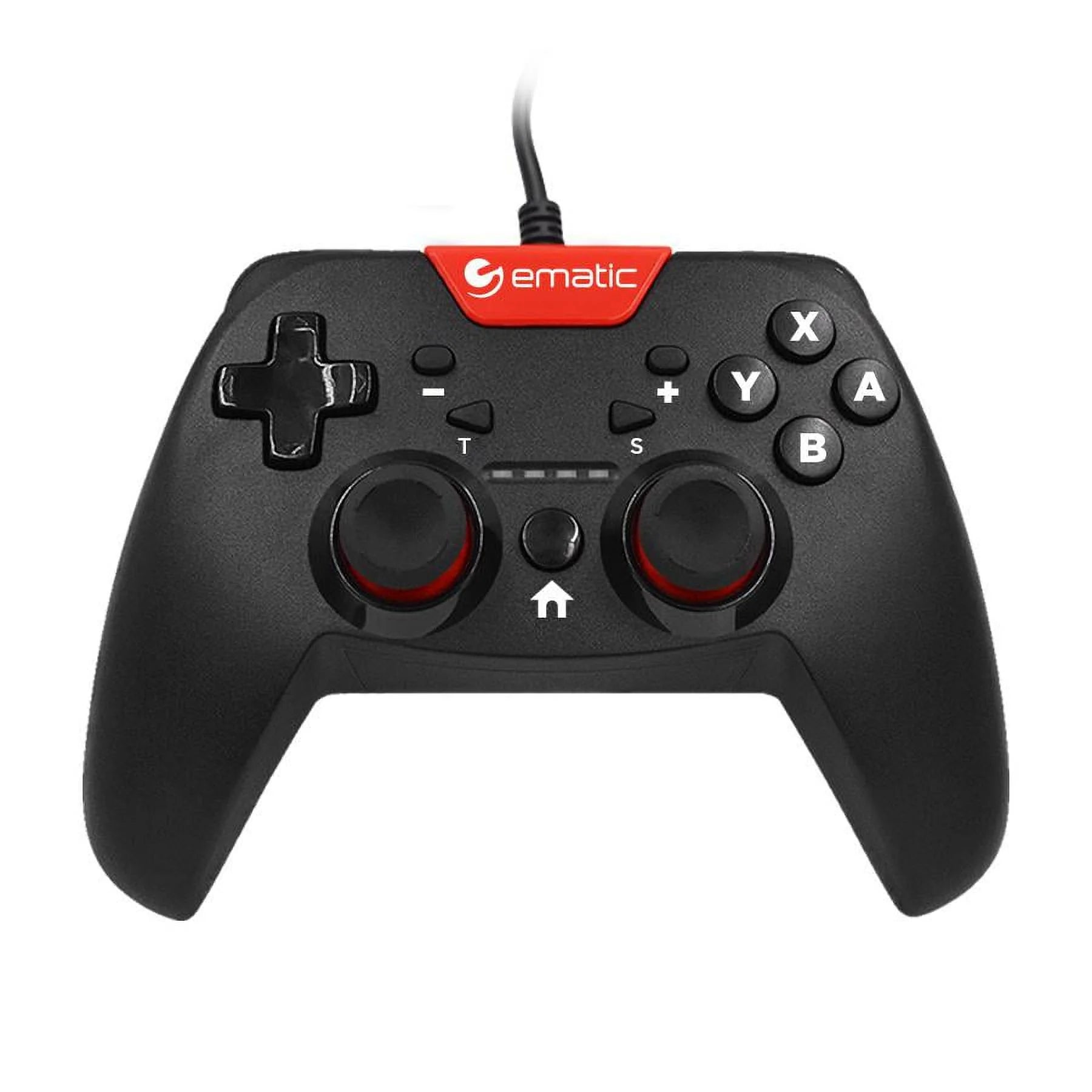 ematic-nswc012w-nintendo-switch-wired-controller-black-new-video-games-consoles-dailysale-959932.webp Ematic NSWC012W Nintendo Switch Wired Controller (Black) - New - Image 1