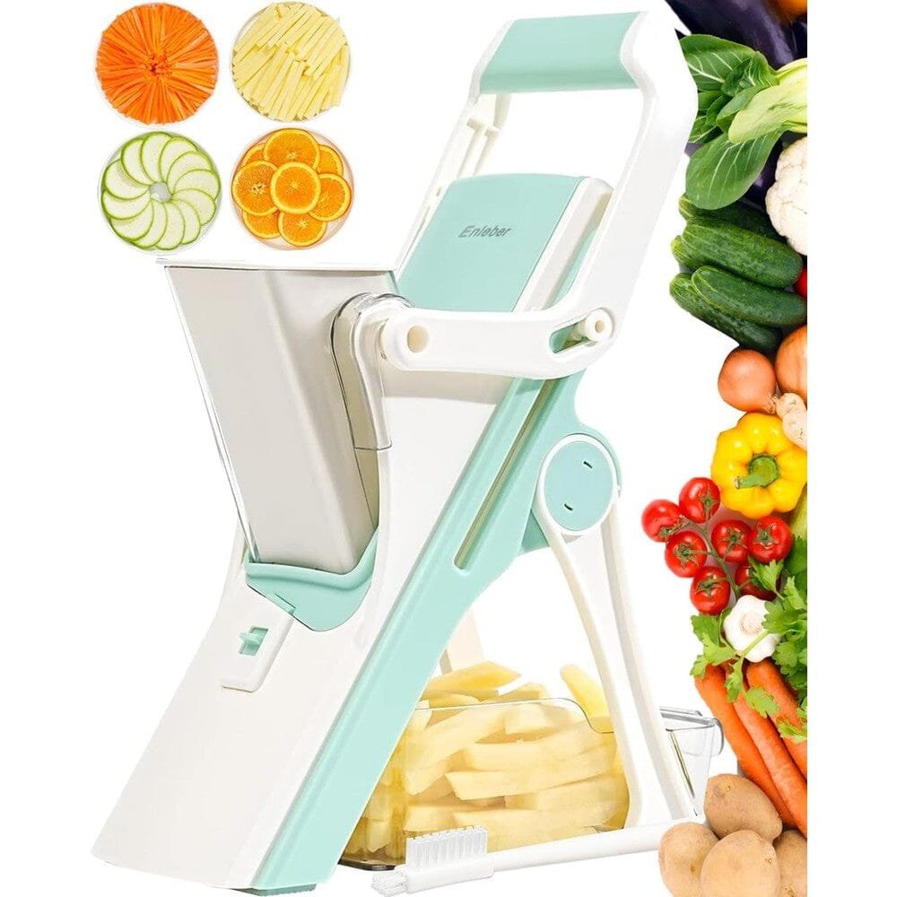 Enleber Upright Mandoline Slicer Safe Vegetable Chopper