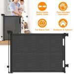 Extra Wide Child Safety Gate Retractable Door - Image 13