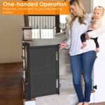 Extra Wide Child Safety Gate Retractable Door - Image 10