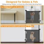 Extra Wide Child Safety Gate Retractable Door - Image 5