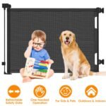 Extra Wide Child Safety Gate Retractable Door - Image 4
