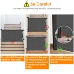 Extra Wide Child Safety Gate Retractable Door - Image 9