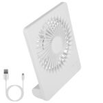 Fan USB Rechargeable Table Portable Desk Cooling Fan - Image 4