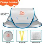 FINATE Baby Tent for Beach UPF 50+ and UV Protection - Image 8
