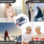Fingertip Pulse Oximeter Blood Oxygen Meter SpO2 Heart Rate Monitor - Image 3