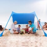 Foldable Beach Canopy Tent Collapsible Shade - Image 11