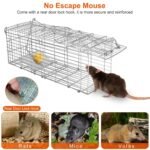 Foldable Rat Trap Cage Humane Live Rodent Trap Cage - Image 12