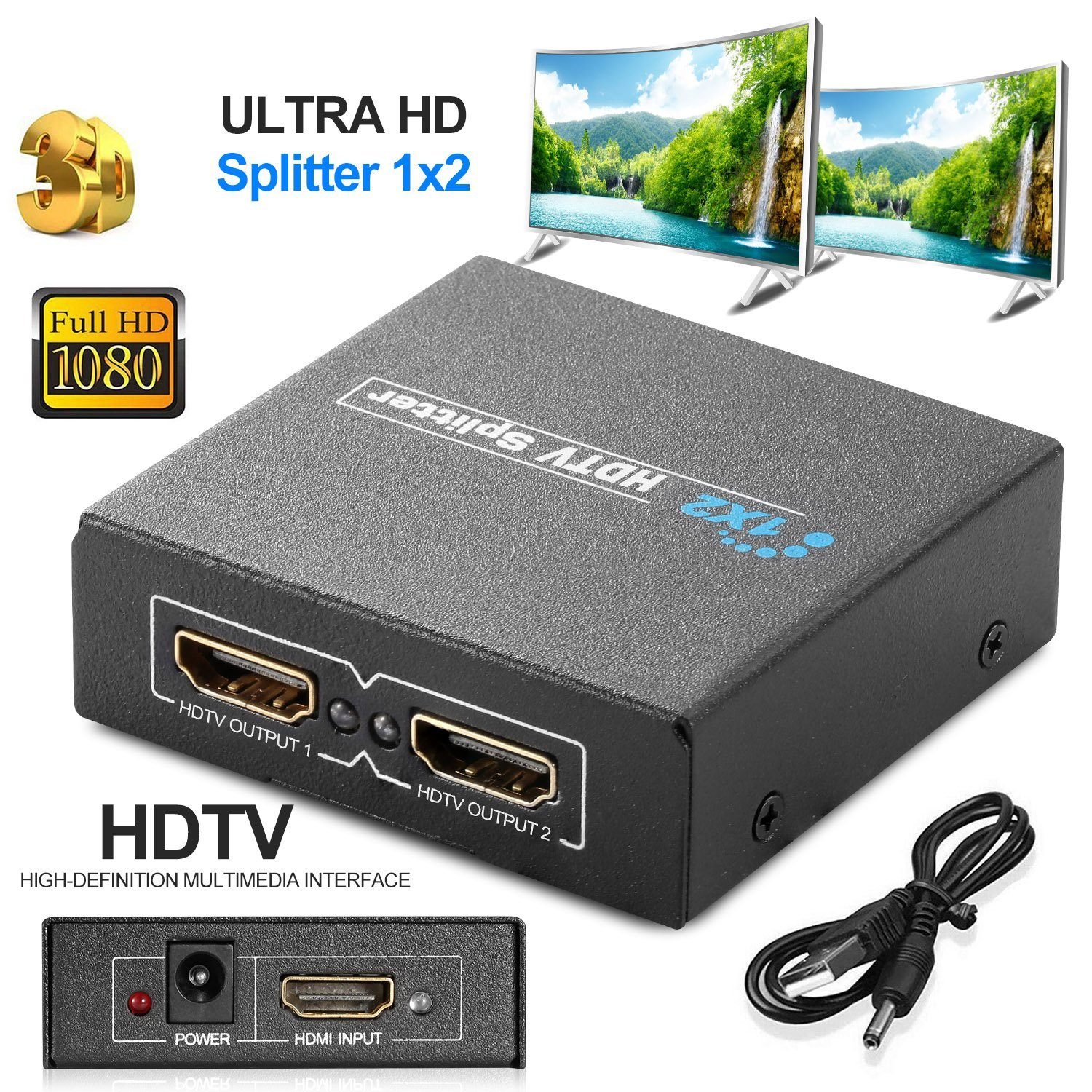 Full HD1080P HDTV Splitter Amplifier - Image 9