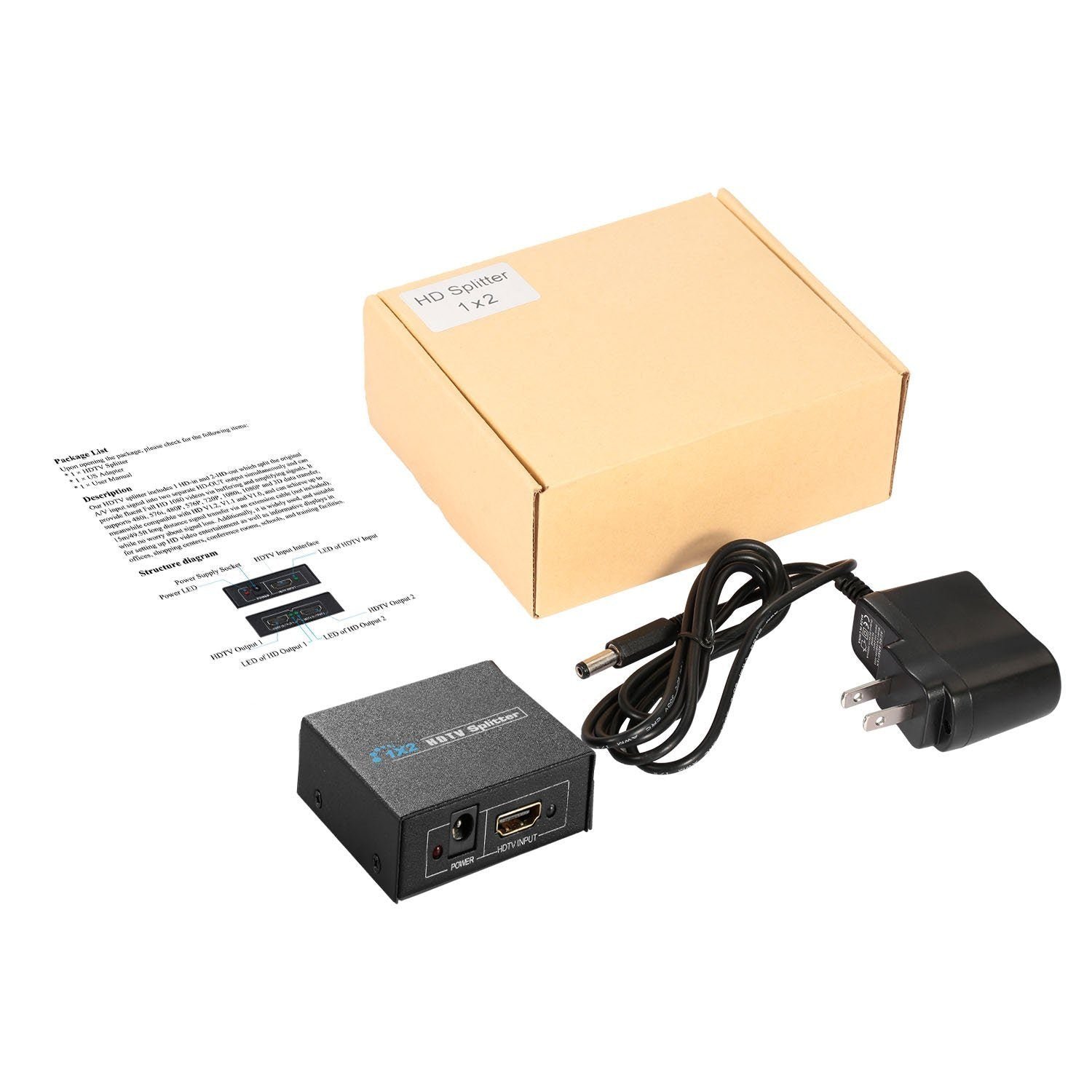 Full HD1080P HDTV Splitter Amplifier - Image 6