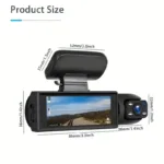 G Sensor HD Night Vision Loop Recording Wide Angle Car DVR - Image 5
