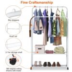 Garment Hanging Rack Clothing Organizer - Image 6