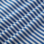 Girl's Cotton Casual Striped Jersey Dress - Image 4
