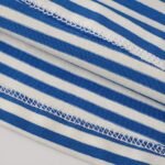 Girl's Cotton Casual Striped Jersey Dress - Image 5