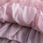 Girls' Ruffle Mesh Embroidered Dress - Image 8