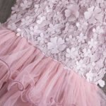 Girls' Ruffle Mesh Embroidered Dress - Image 12