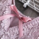 Girls' Ruffle Mesh Embroidered Dress - Image 7