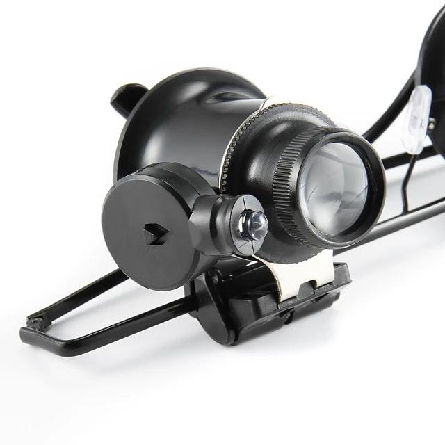 Glasses Type 20X Magnifier With White Led Light - Image 2