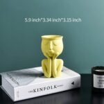 Greneric Character Portrait Flower Pot Resin Succulents Plant Pot - Image 30